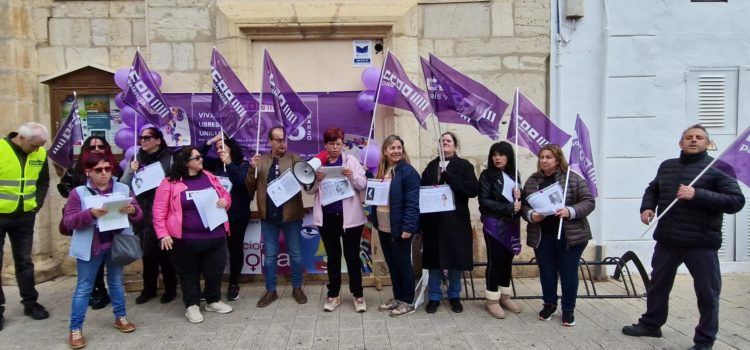 Dia de la Dona: acte de Comissions Obreres (CCOO)