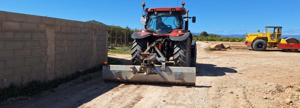 L’Ajuntament adequa el camí de Mas de Brau
