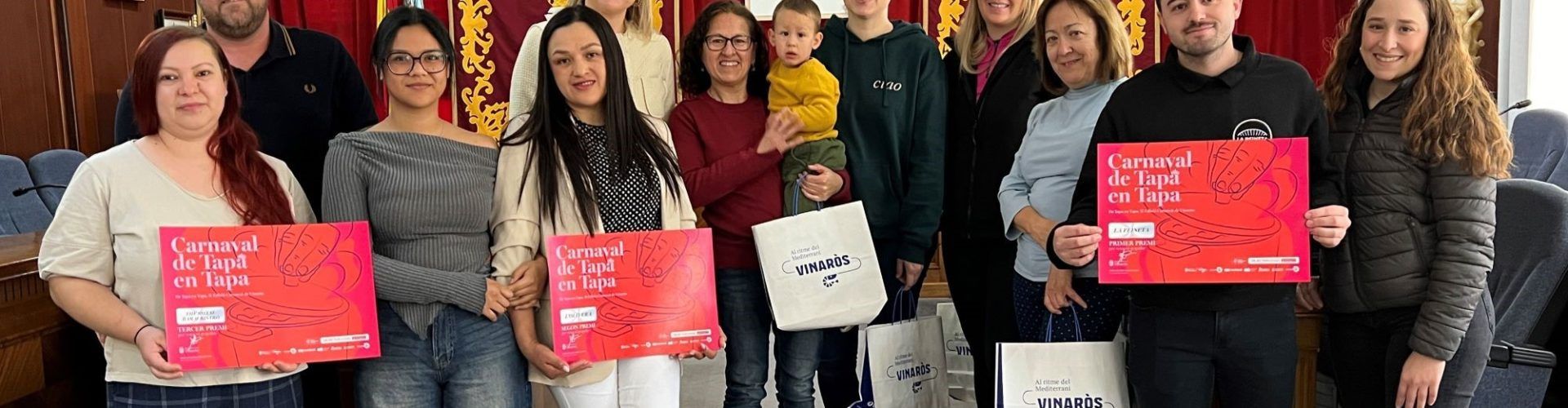 Turisme fa entrega dels premis a les millors propostes de Carnaval de Tapa en Tapa