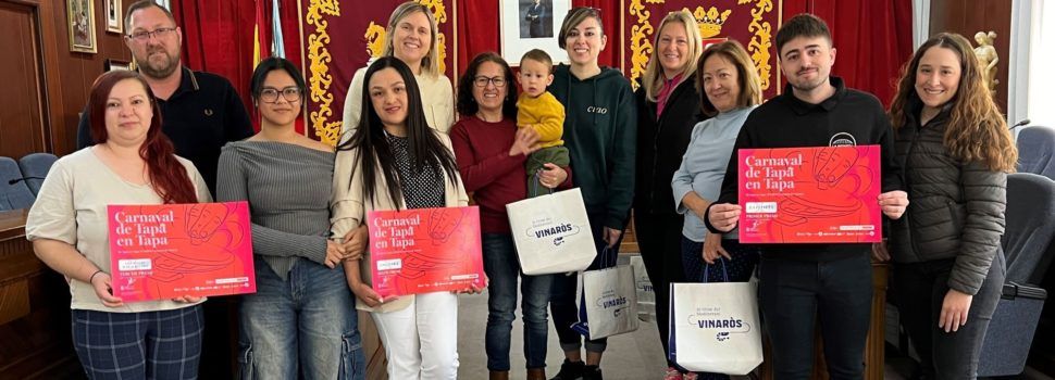 Turisme fa entrega dels premis a les millors propostes de Carnaval de Tapa en Tapa