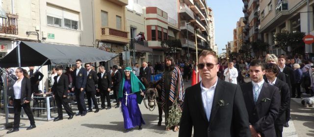 Setmana Santa: Benedicció de Rams amb la “Borriquilla” de Santa Magdalena i la pàrroquia Assumpció