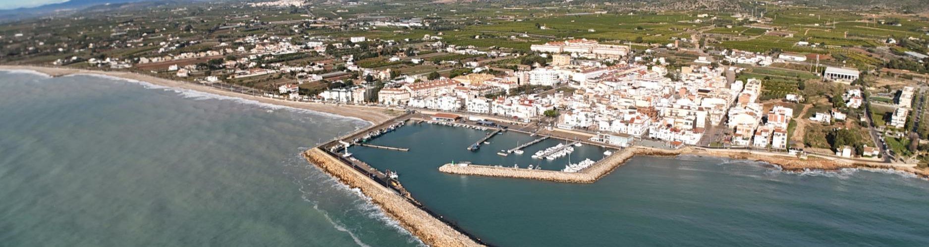 Vídeos i fotos de Les Cases d’Alcanar, a vista de dron