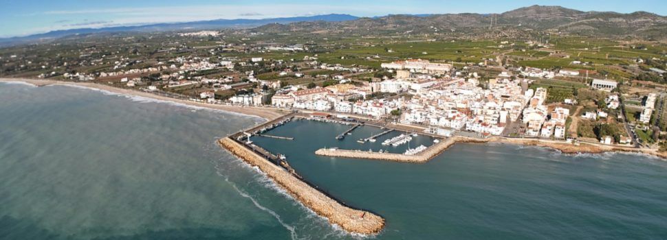 Vídeos i fotos de Les Cases d’Alcanar, a vista de dron