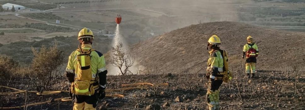 Controlado un incendio forestal declarado en Coves de Vinromà