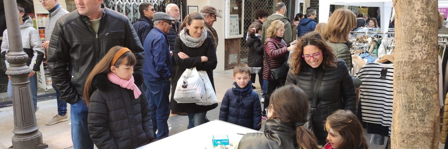 Imatges de les botigues al carrer