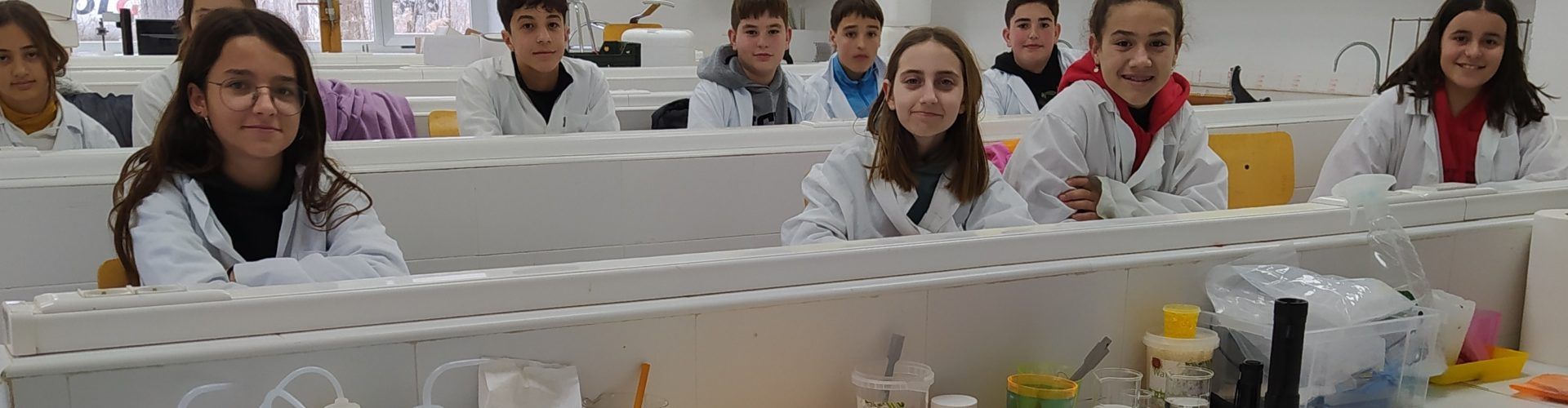 Alumnes de 1r i 2n d’ESO de l’IES Leopoldo Querol a la setmana anglesa