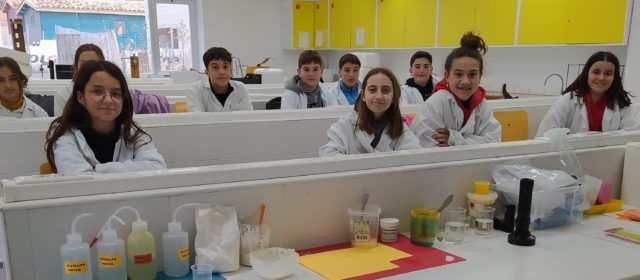 Alumnes de 1r i 2n d’ESO de l’IES Leopoldo Querol a la setmana anglesa