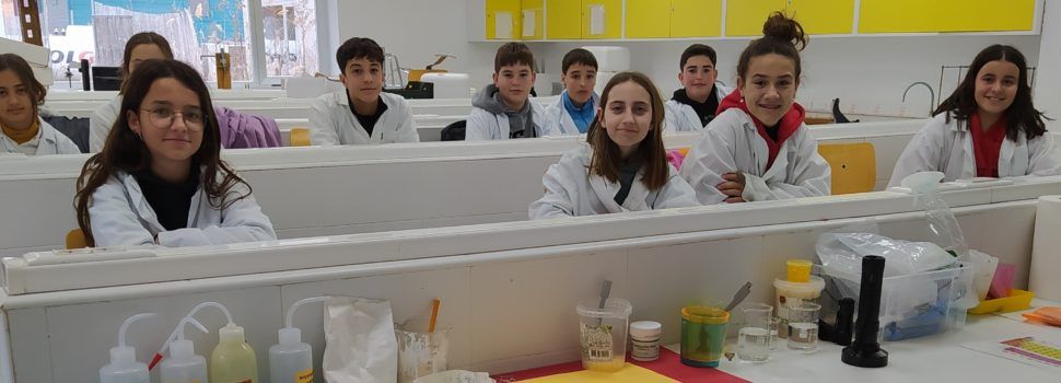 Alumnes de 1r i 2n d’ESO de l’IES Leopoldo Querol a la setmana anglesa