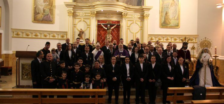 Celebración del quinario de la Hermandad de Nazarenos de Jesús Cautivo y la Merced