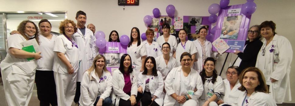 L’Hospital Comarcal de Vinaròs també celebra el Dia de la Dona