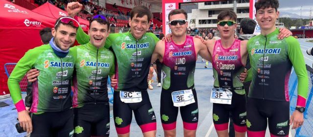 L’equip de Guillem Segura, tercer absolut en el Campionat d’Espanya de duatló per relleus