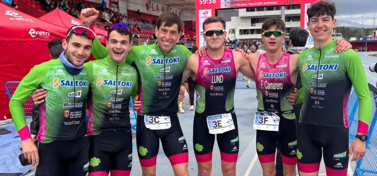 L’equip de Guillem Segura, tercer absolut en el Campionat d’Espanya de duatló per relleus 