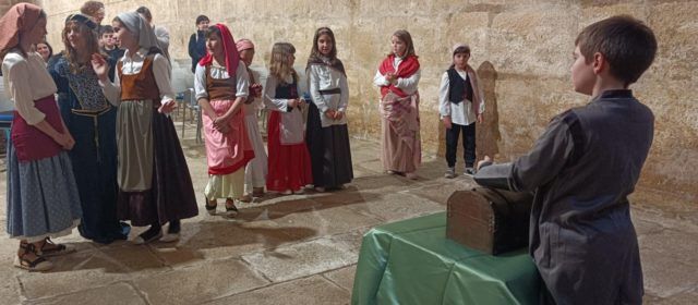 Es roda a Alcanar un curtmetratge sobre la llegenda de Sant Jordi