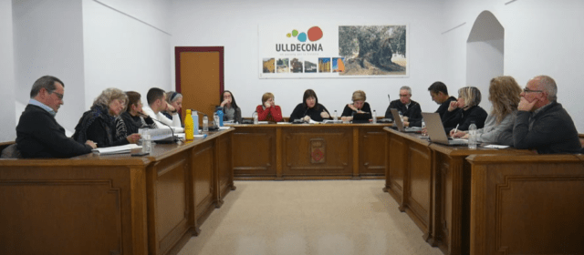 Sessió ordinària del ple municipal d’Ulldecona corresponent al mes de març