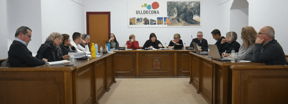 Sessió ordinària del ple municipal d’Ulldecona corresponent al mes de març