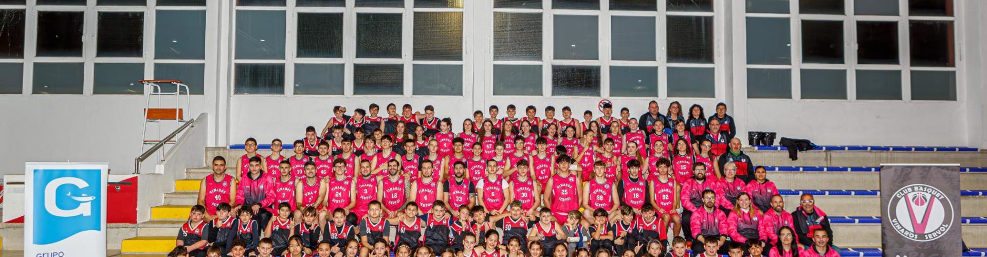 El Club Básquet Vinaròs presentó a los equipos de la presente temporada.