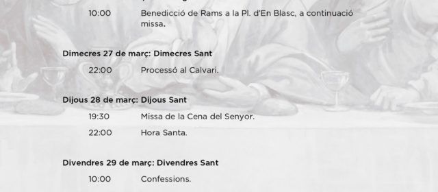 Una pasqua d’esport i festa a Vilafranca de la mà de la Comissió de Festes 2024