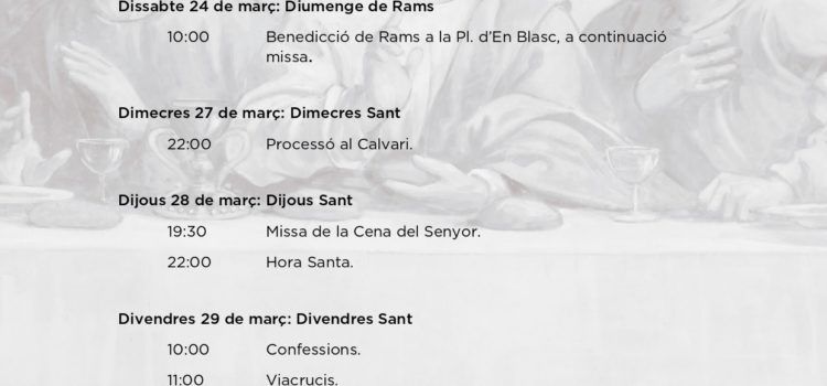 Una pasqua d’esport i festa a Vilafranca de la mà de la Comissió de Festes 2024