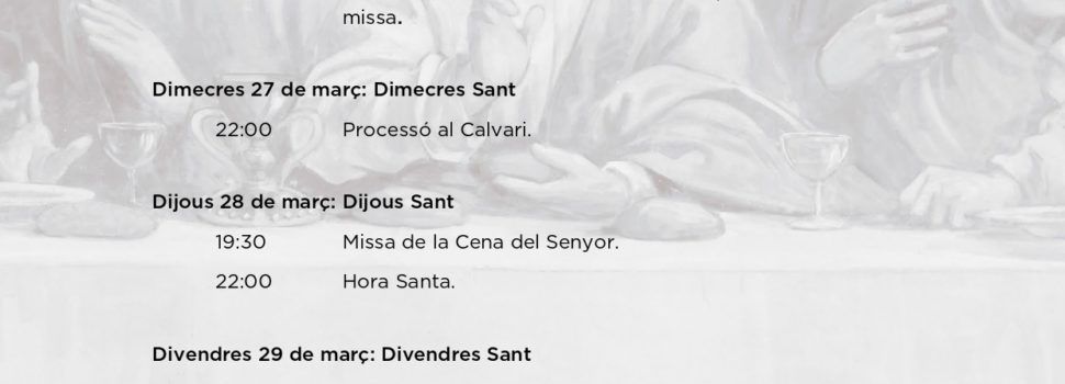 Una pasqua d’esport i festa a Vilafranca de la mà de la Comissió de Festes 2024
