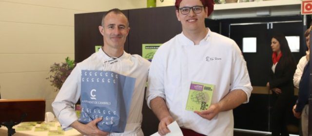 David Ortega, del CIPFP de Benicarló, primer premi del concurs de cuina de Cambrils