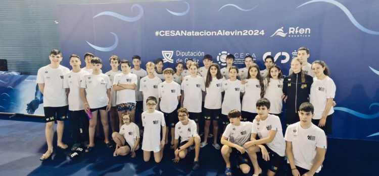 Alonso Escuder (Club Natació Benicarló), amb la selecció valenciana al Campionat d’Espanya a Cadiz