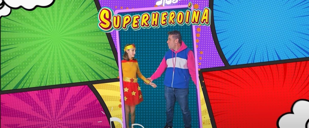 El dúo “Nandrea” (Nando Santos y su hija Andrea) estrena “Superheroína”