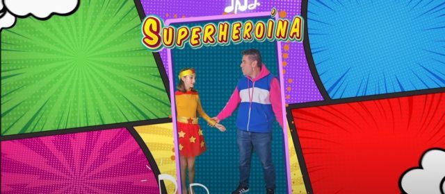 El dúo “Nandrea” (Nando Santos y su hija Andrea) estrena “Superheroína”