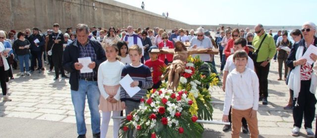 Semana Santa: El Vía Crucis en el puerto de Vinaròs cumplió 40 años