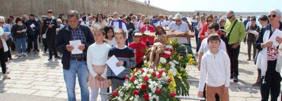 Semana Santa: El Vía Crucis en el puerto de Vinaròs cumplió 40 años