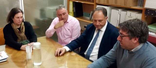 El PP de Sant Mateu es reunix amb Patrimoni per a avançar en la rehabilitació del campanar de Les Llàstimes