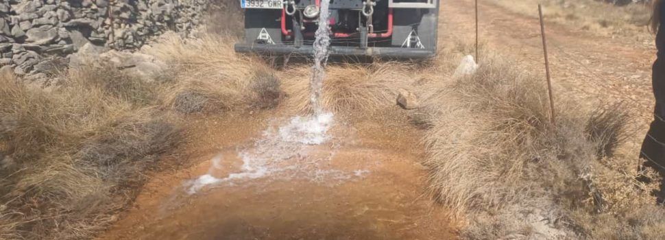 Vilafranca plena d’aigua les basses del terme municipal per a ajudar la fauna salvatge a combatre la sequera