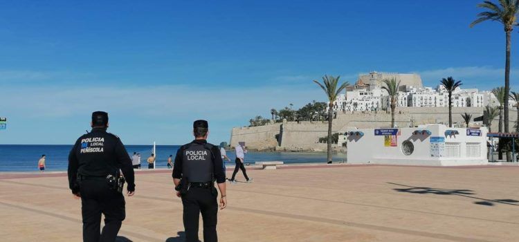 La Policia Local de Peníscola atén més de 13.000 incidències el 2023