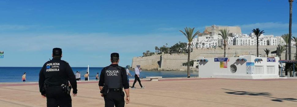 La Policia Local de Peníscola atén més de 13.000 incidències el 2023