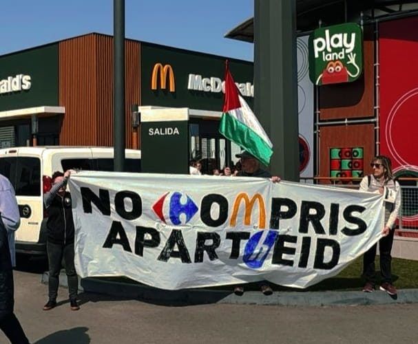 El grup de Suport a Palestina de Vinaròs demana el boicot a Carrefour i McDonald’s