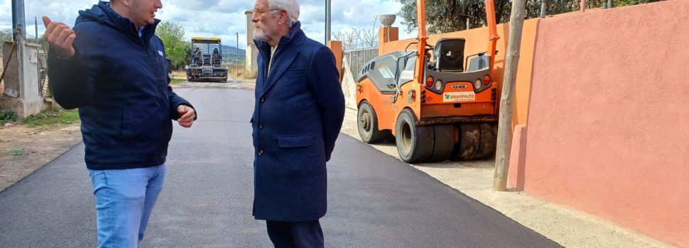 Benicarló asfalta el camí de Mallols per garantir l’accessibilitat d’agricultors i veïns