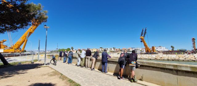 Recta final per a la tan esperada passarel·la sobre el riu Cervol