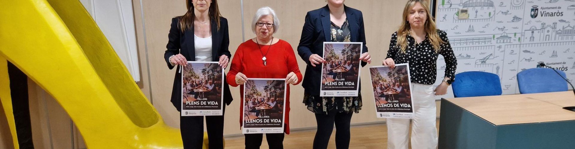 Ajuntament de Vinaròs i Caixabank creen els tallers Plens de Vida