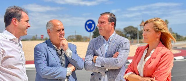 La Generalitat pone en servicio la rotonda en la N-340a Peñíscola-Benicarló