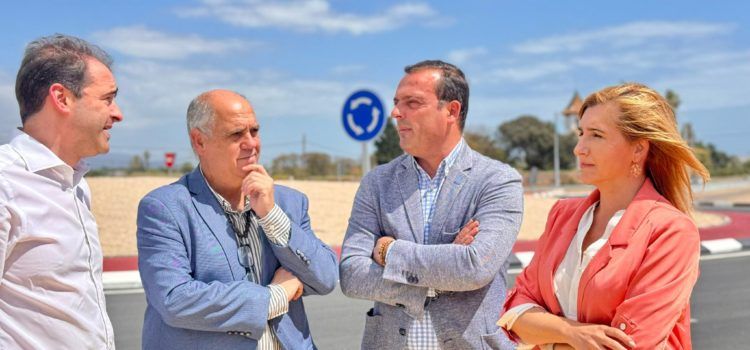 La Generalitat pone en servicio la rotonda en la N-340a Peñíscola-Benicarló