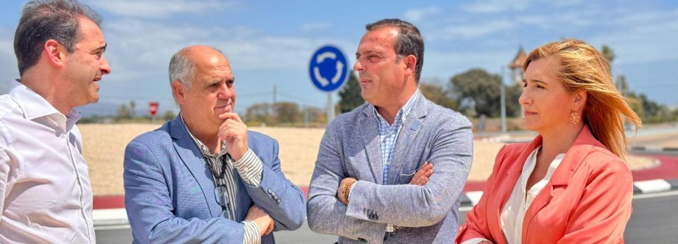 La Generalitat pone en servicio la rotonda en la N-340a Peñíscola-Benicarló