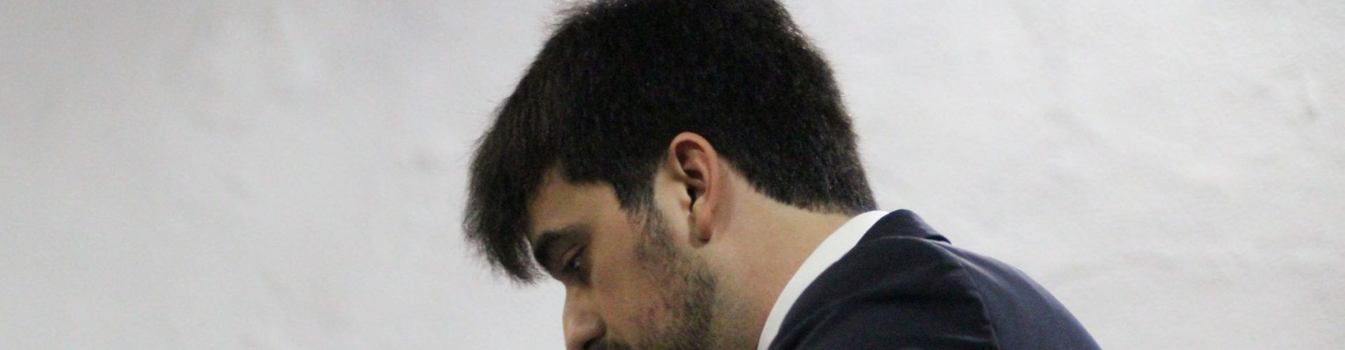 L’ampostí Àlex Rodríguez, nou director de la banda simfònica de La Alianza, i Sofia Zarzoso, de la jove orquestra