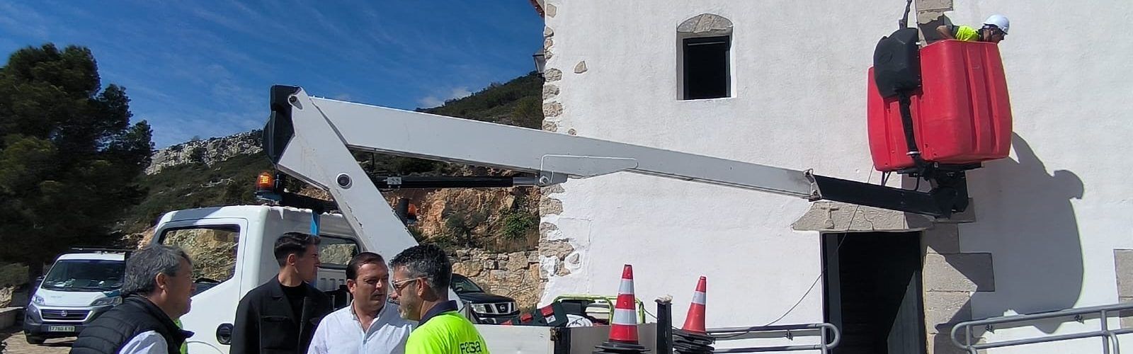 Peníscola es prepara per la Romeria a l’Ermita de Sant Antoni