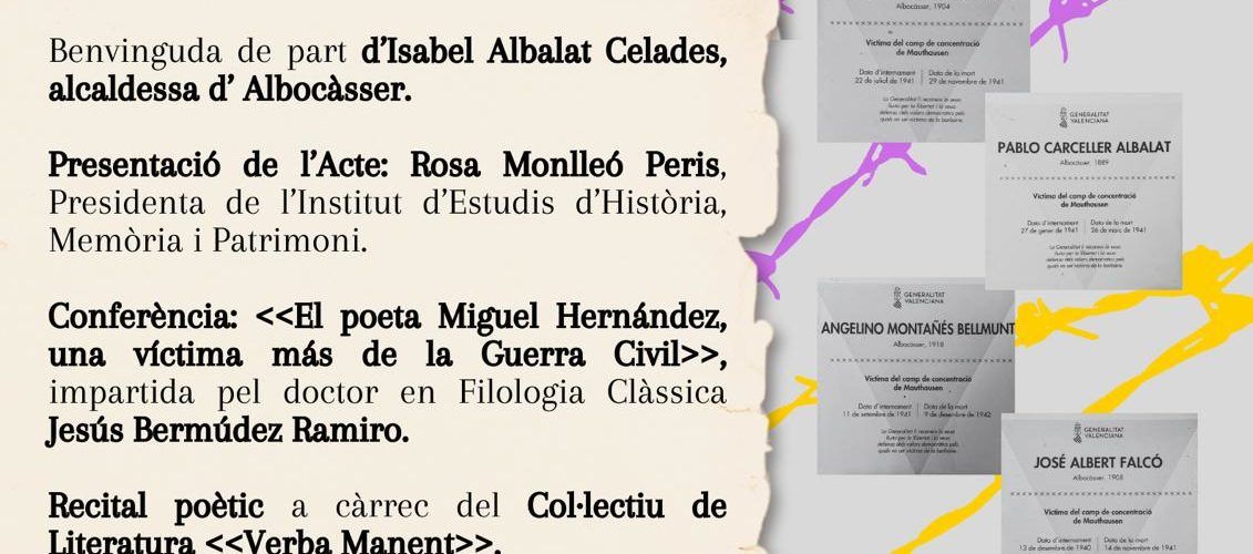 Albocàsser programa les ‘Rutes de memòria’ de la Guerra Civil centrades en la Batalla de Llevant i Montegordo
