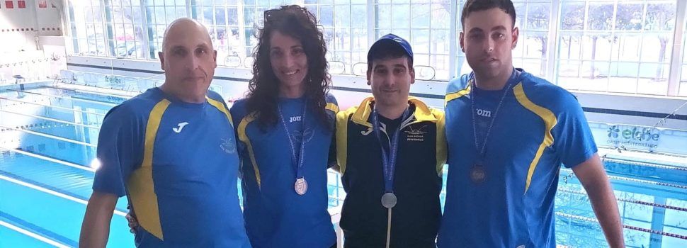 El Club Natació Benicarló suma 7 medalles a l’autonòmic Màster de llarga distància