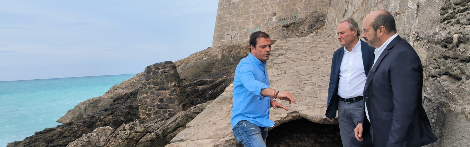 El PP de Peníscola urgix la protecció del tómbol davant la “desídia” de Pedro Sánchez i l’absència de pressupost per a 2024