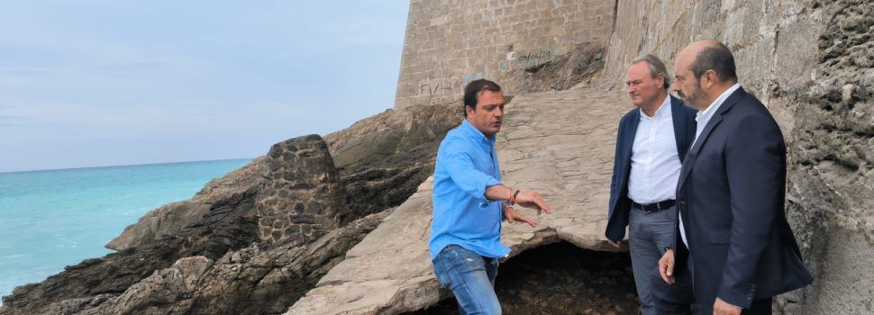 El PP de Peníscola urgix la protecció del tómbol davant la “desídia” de Pedro Sánchez i l’absència de pressupost per a 2024 