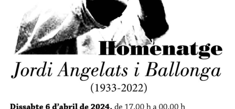 Cantaires de l’Ebre i Espai de So homenatgen Jordi Angelats