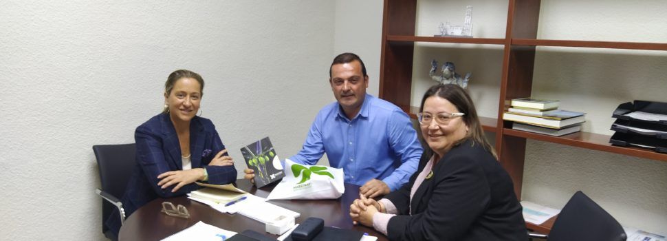 Maestrat, ànima interior es reuneix amb el diputat de turisme i la gerent del Patronat Provincial