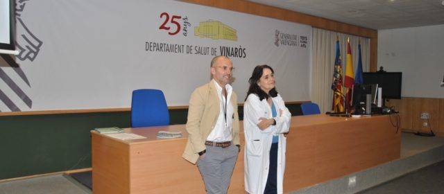 El gerente de la Agrupación Interdepartamental Sanitaria de Castellón, Raul Ferrando visita el Hospital de Vinaròs