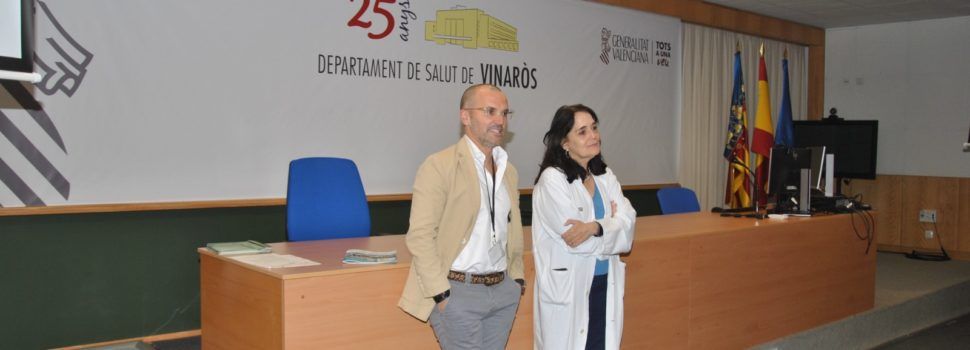 El gerente de la Agrupación Interdepartamental Sanitaria de Castellón, Raul Ferrando visita el Hospital de Vinaròs